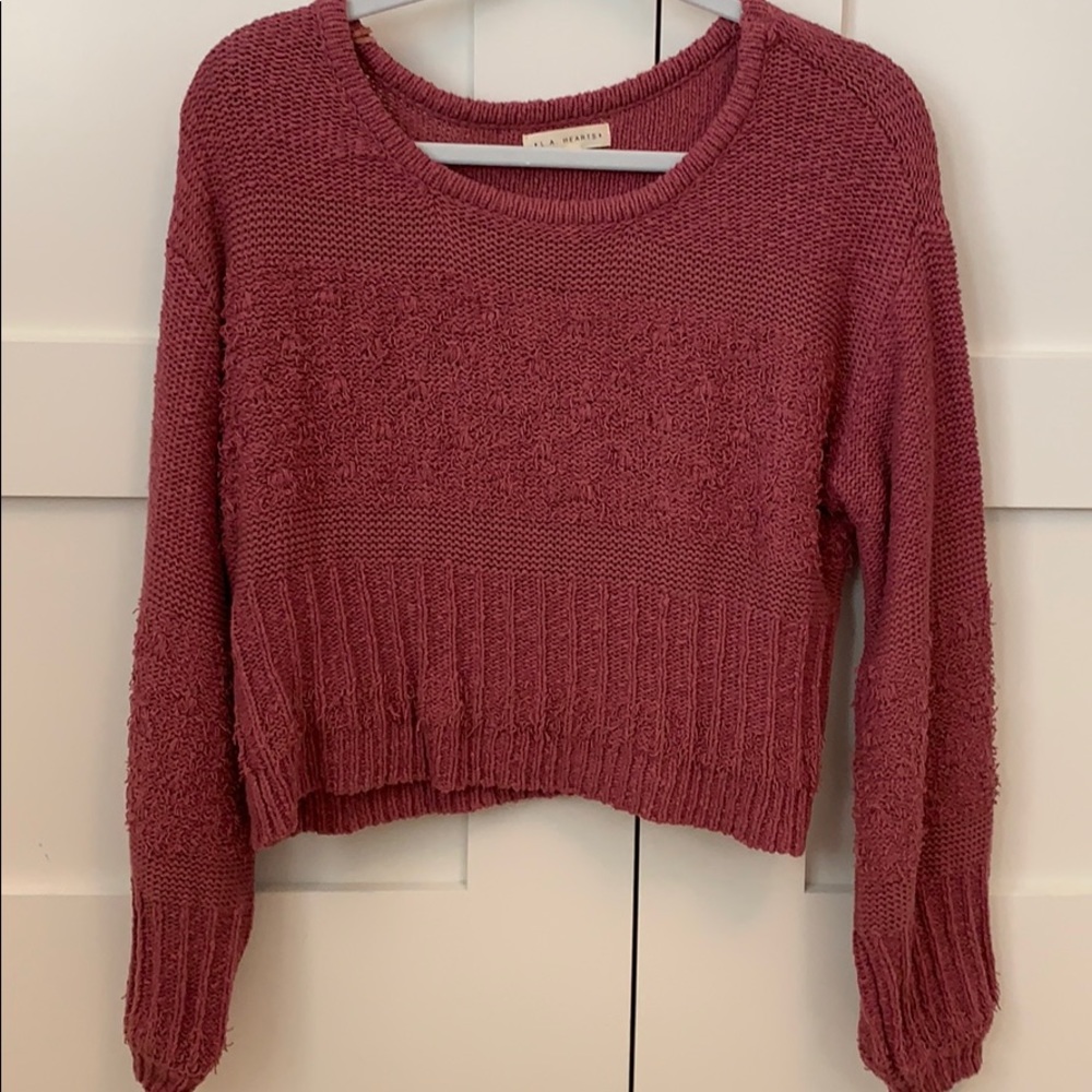 PacSun Pink Sweater